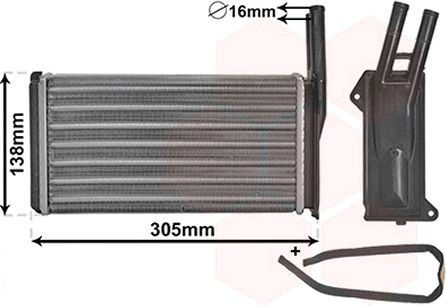 Radiador de calefacción VAN Wezel 18006093 precio, desde 26,79 EUR